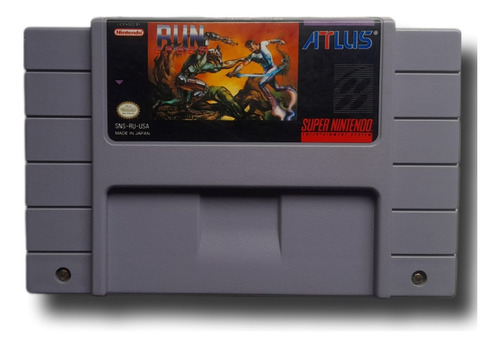 Run Saber Snes Super Nintendo Original