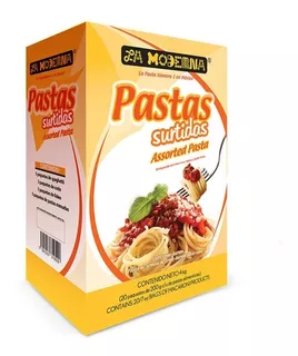 Combo Lonchera La Moderna® Pasta Surtida 20 Paquetes De 200g