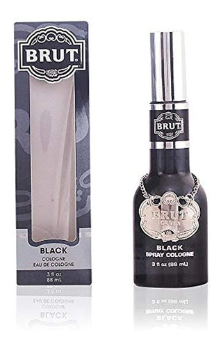 Faberge Colonia En Spray, Color Negro Bruto, 3 Onzas