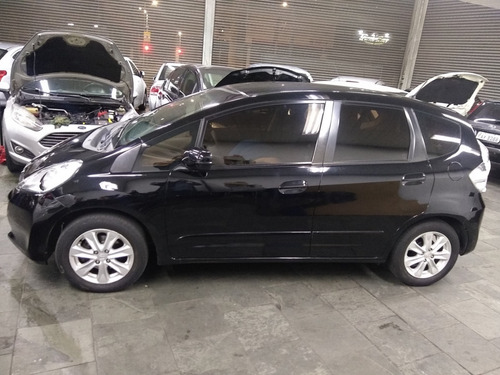 Imagem 4 de 12 de Honda Fit 1.4 Lx Flex 5p Completo Airbags E Abs 2013 Preto