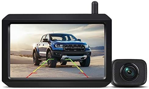 Cámara Para Vehículo Auto-vox W7 5'' Lcd Inalámbrico -negro