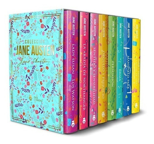 Obras Completas Jane Austen- Estuche De Lujo- Caja 8 Libros