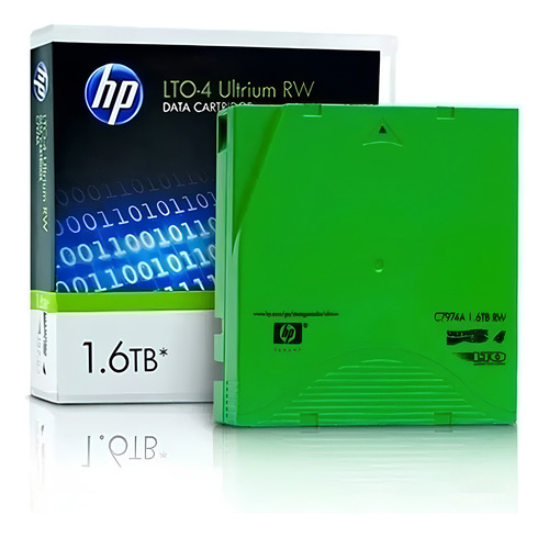 Cartucho de cinta sellada HP Lto-4 1600 gb Rw C7974a 1.6 TB