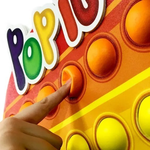 Imagem 3 de 4 de Painel Parabéns Decoração Festa Pop It 3d Em Eva Piffer