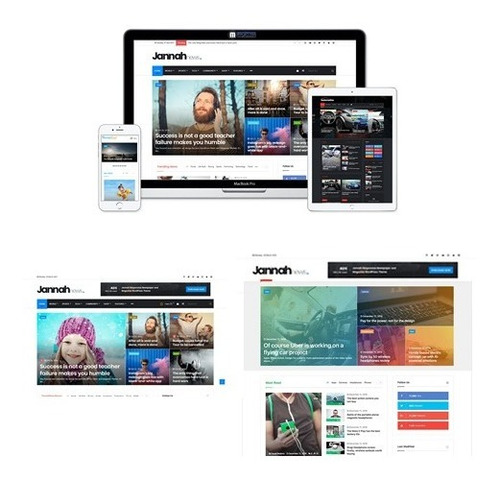Tema Jannah Ativado, Wordpress Portal De Notícias Blog