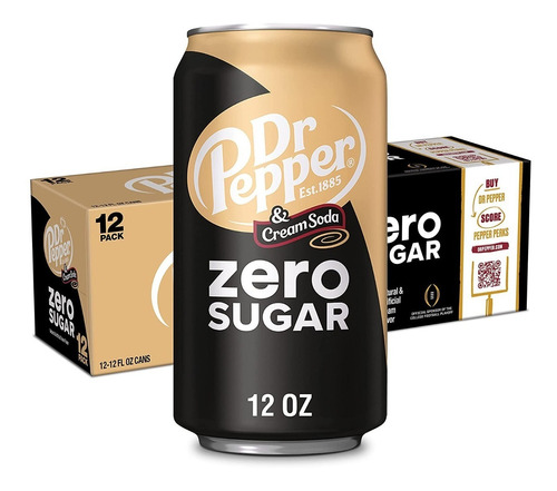 Refresco Dr Pepper Soda Lata 12 Pack - Sabor