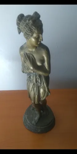 Escultura Afrodita En Bronce (Usado)