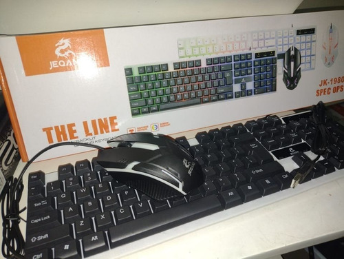 Imagen 2 de 2 de Mouse Y Teclado Rgb