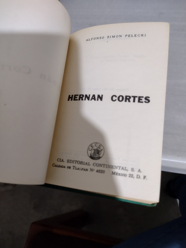 Hernán Cortes Alfonso Simón Pelegri Rp98 (Usado)