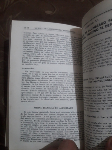 Libro Manual De Luminotecnia Westinghouse (Usado)