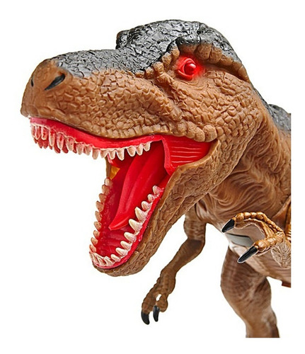 T Rex Dinosaurio Mighty Megasaur Juguete Con Luz Y Sonido 