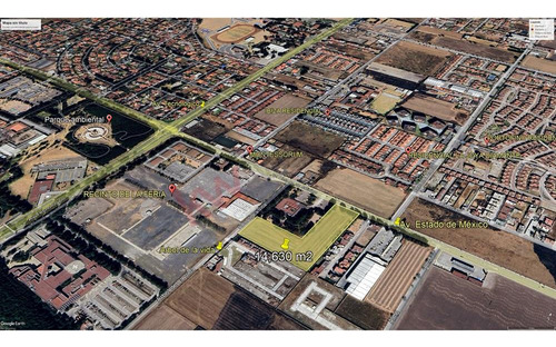 Terreno Para Desarrollo De Vivienda, En Metepec Centro