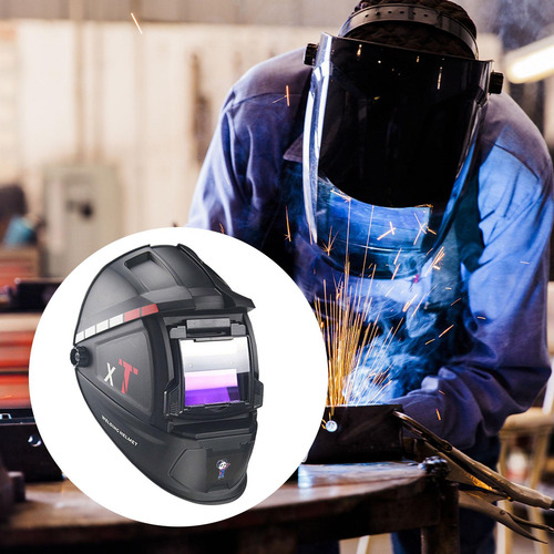 3 Casco De Soldadura Con Oscurecimiento Automático Amplio