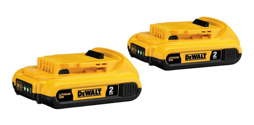 Furadeira parafusadeira sem fio de 13mm DeWalt DCD7781D2-B2 20V + 2 baterías de 2Ah + accesorios com maleta de transporte 110V/220V