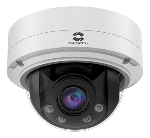 Gwsecu Camara Domo Ip De Seguridad 4k Poe Al Aire Libre, Cam