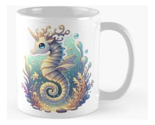 Taza Animales Legendarios - Fantasía Caballito De Mar Ciervo