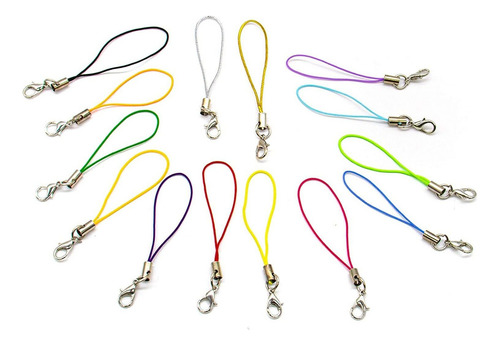 200pcs Correa Charm Lariat Con Cordón For Teléfono Móvil