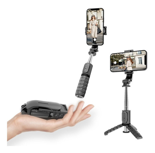 Palo Selfies Monopod Baston Celular Bluetooth Tripode Oferta