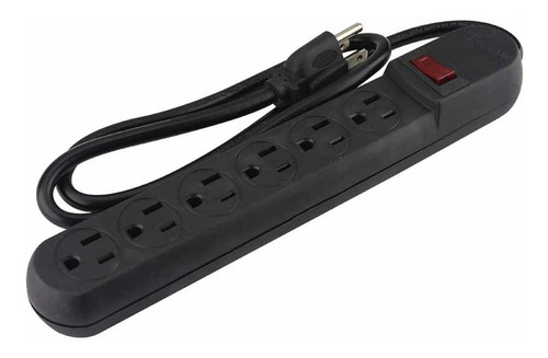 Barra Multicontacto Sanelec 110 Joule Con Supresor De Picos