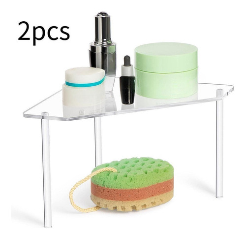 2pcs Baño Esquina De Estante De Ducha Organizador De Del