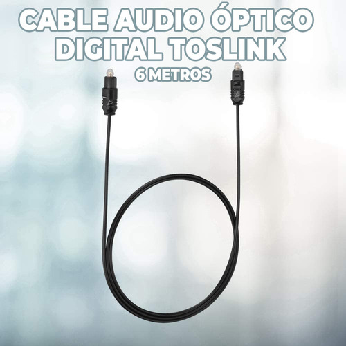 Cable Alta Calidad B Toslink De Fibra Optica 5 M Para Audio
