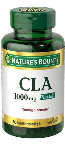 Suplemento Nature's Bounty Tonalin Cla 1000 Mg 50 Cápsulas B