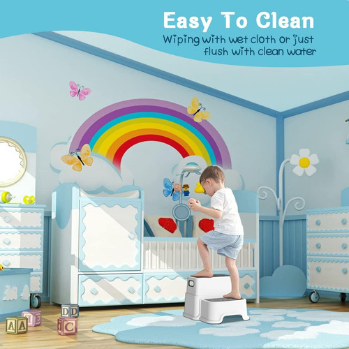Taburetes Para Niños: Paquete De 2 Taburetes Para Niños