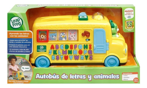 Colectivo Bus Animal Arrastre Letras Luz Sonido Interactivo