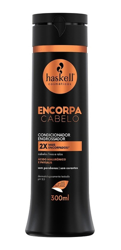 Kit Haskell Encorpa Cabelo Shampoo Condicio Máscara E Fluido