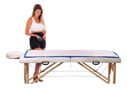 Lençol Colchonete Térmico Maca Mesa Massagem 140x70cm 220v