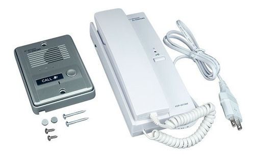Interfon Con Portero Kit Expandible Hasta 3 Auriculares