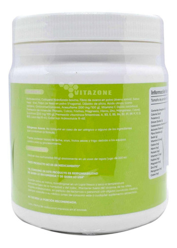 Imagen 7 de 8 de Colágeno Hidrolizado Yeri Mua 350 Grfresa Kiwi Sin Azúcar 3p
