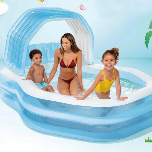 Piscina familiar Paradise con cubierta - Intex 57186