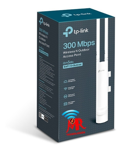 Eap110-outdoor Punto De Acceso Inalámbrico 300mbps Exterior 