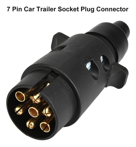 Conector De Remolque, Enchufe De 7 Pines Para Remolque De Co
