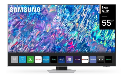 Imagen 1 de 2 de Smart TV Samsung Neo QLED 4K QN55QN85BAGCZB QLED 4K 55" 220V - 240V