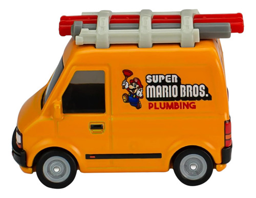 Hot Wheels Vehículo Mario La Película Van De Plomero Color M