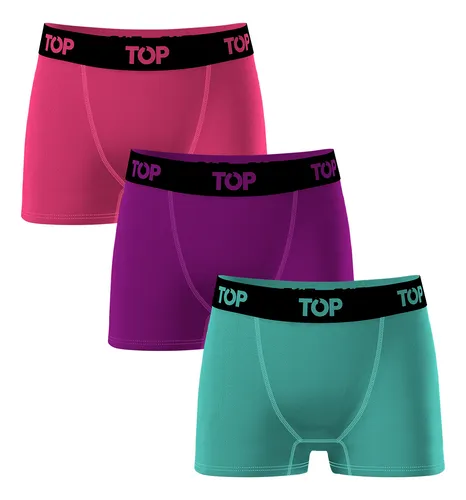 comprar Bóxer Medio Niña Algodón Pack 3 C2 Top