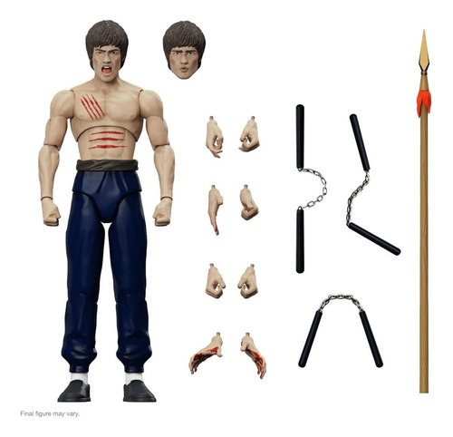 Figura Bruce Lee The Fighter Ultimates Super 7