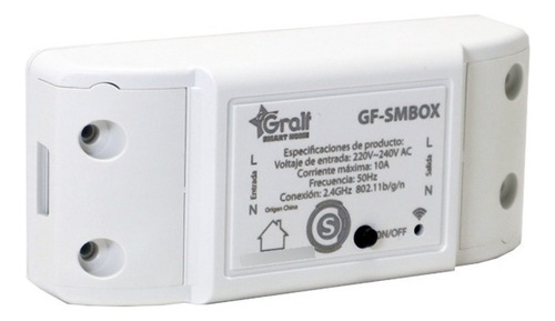 Interruptor inteligente Wifi inteligente Domotica 10a Gralf
