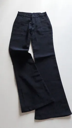 Pantalon Escolar Azul Marino Para Ni a