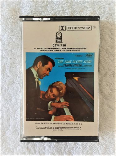 The Eddy Duchin Story Cassette Cinta Piano Tyrone Power