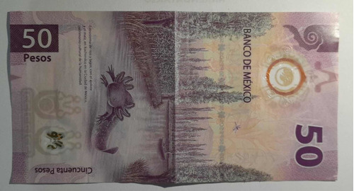 Billete De 50 Pesos Aa Año 2021