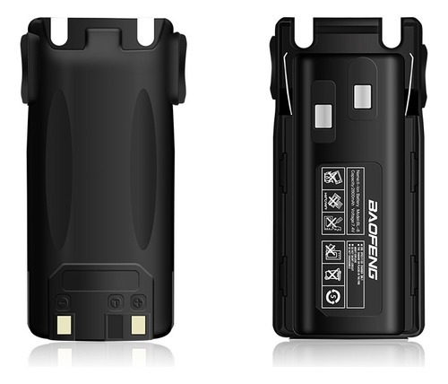 Walkie - Talkie Bateria 2800 Mah Radio Baofeng Uv-82 2pcs