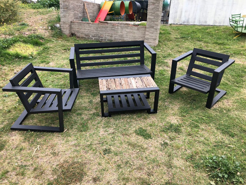Mesa Ratona Hierro, Juego Patio, Mueble Patio