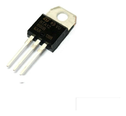 Triac Scr Bta12-600b Bta12 12a 600v To-220 Control Potencia