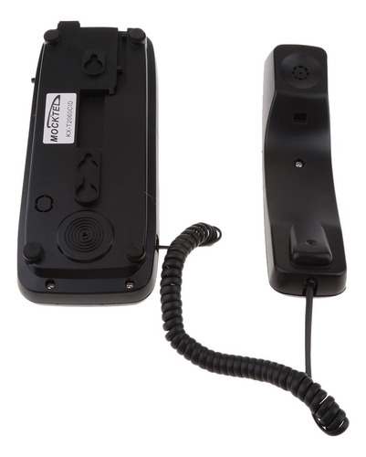 1 Pieza De Teléfono Fija Para Oficina De Escritorio Negro