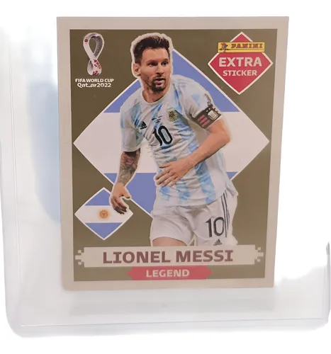 comprar Messi Legend Gold Extra Sticker Panini
