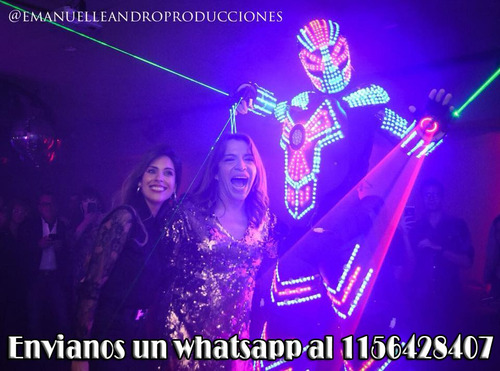 Imagen 2 de 10 de Show Robot Led - Show Luminoso - Show Baile Led