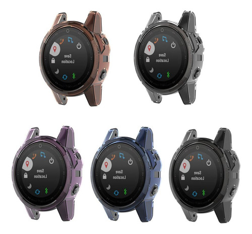 Caja De Pantalla De Reloj Inteligente De Silicona